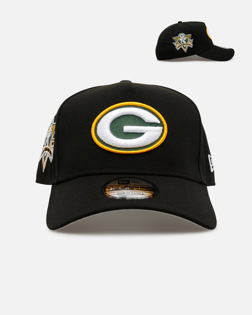 New Era Green Bay Packers 'Black And Team Color' 9FORTY A-Frame Snapback Black/Official Team Color