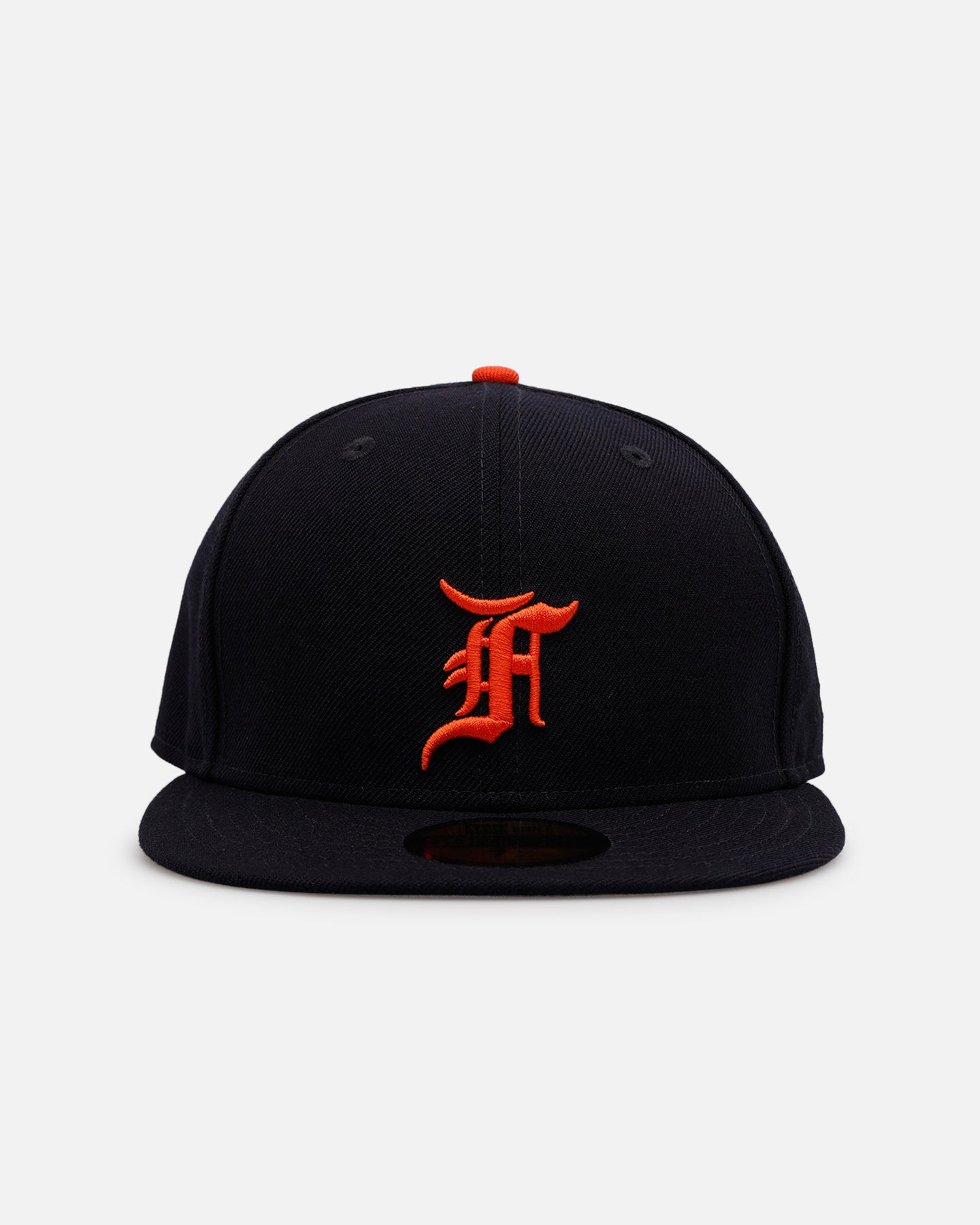 New Era Fear Of God 59FIFTY Fitted Navy/Orange | Culture Kings US