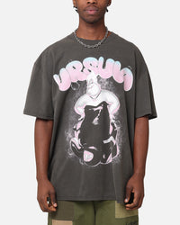 73Studio Disney The Little Mermaid Ursula Heavyweight T-Shirt Black Wash
