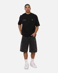 Saint Morta La Muerte Script T-Shirt Black/Red