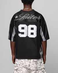 Loiter End Zone Jersey Black