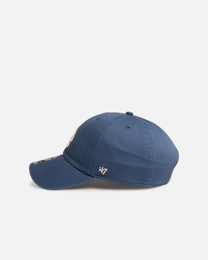 47 Brand Los Angeles Dodgers 'Timber Washed' 47 Clean Up Strapback Blue