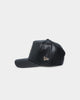 New Era New York Mets "Black Tan PU Leather" 9FORTY K-Frame Snapback Black/Tan