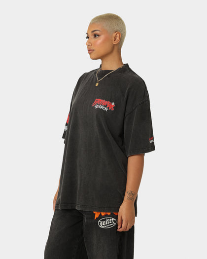 Loiter Firestarter Vintage T-Shirt Vintage Black
