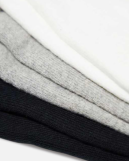 Adidas Mid Crew Socks 3 Pack White/Grey/Black