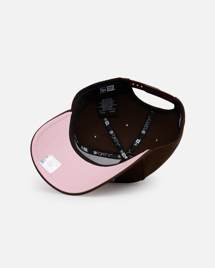 New Era Cleveland Browns 'Team Color Hearts' 9FORTY A-Frame Snapback Official Team Color