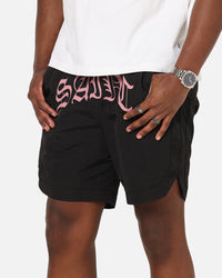 Saint Morta Lucius Shorts Black/Pink