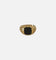 Saint Morta Onyx Square Ring Gold