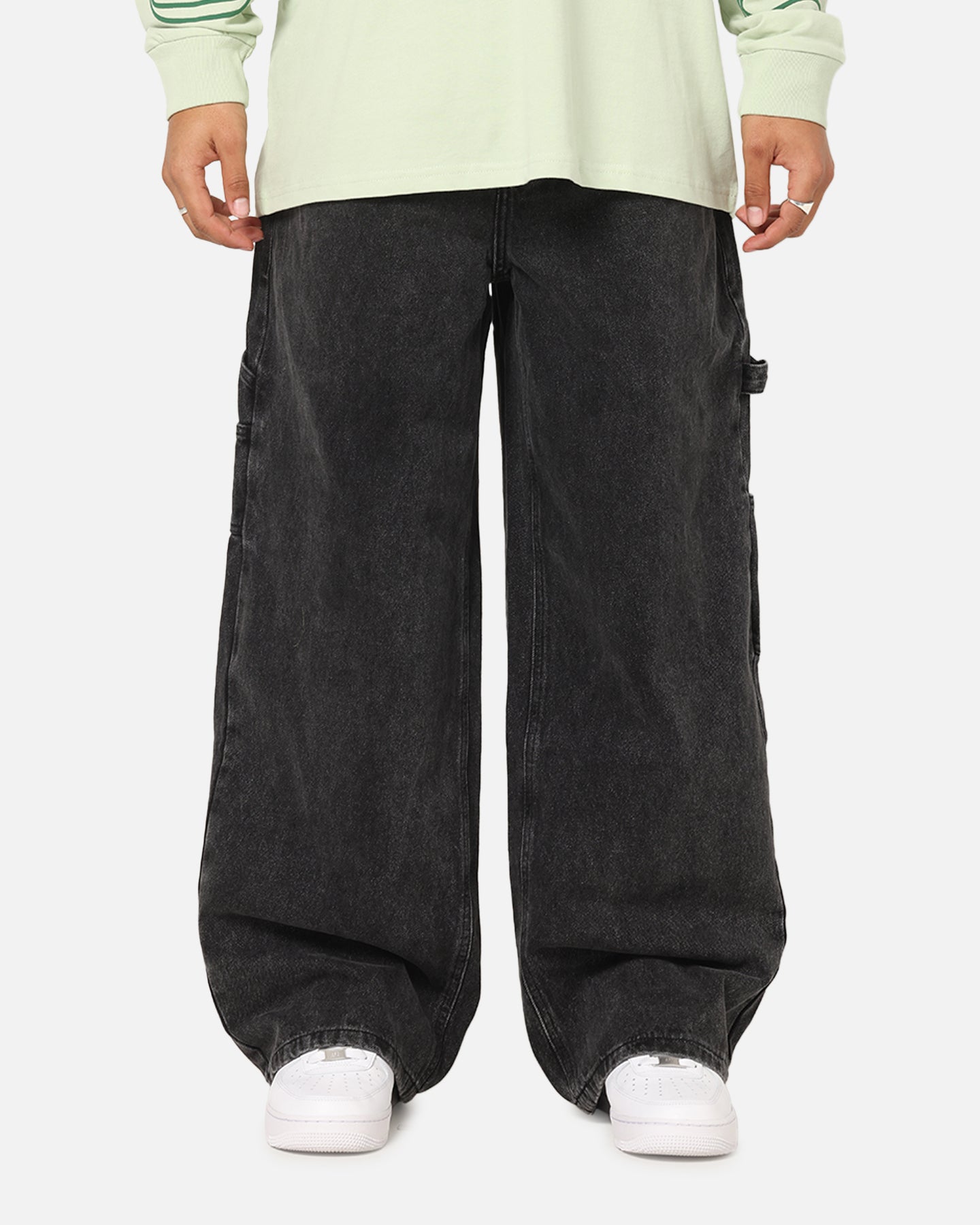 Carre Baggy Carpenter Jeans Black | Culture Kings US