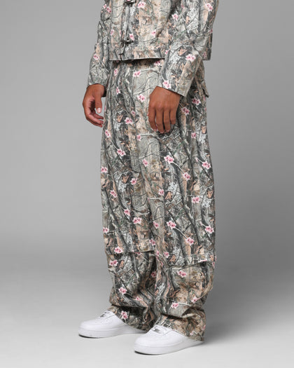 Loiter Thrasher Pants Pink Tree Camo
