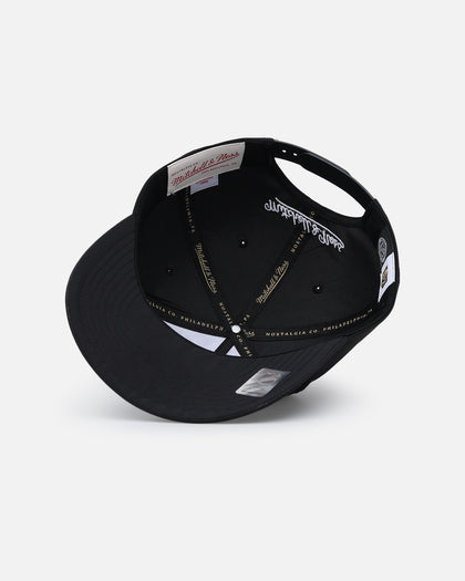 Mitchell & Ness Vegas Golden Knights Retro Matte Nylon Origins Snapback Black