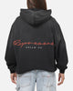 Represent Chrome Flight Hoodie Stained Black