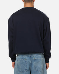 Tommy Jeans 90's Texture Graphic Crewneck Navy