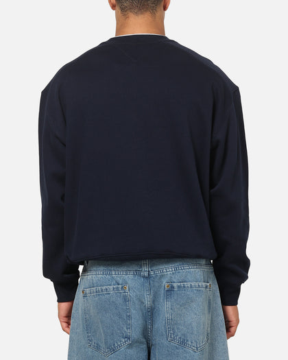 Tommy Jeans 90's Texture Graphic Crewneck Navy