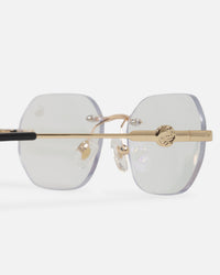 Belvoir & Co Willow Anti Blue Light Glasses Gold