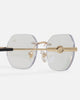 Belvoir & Co Willow Anti Blue Light Glasses Gold