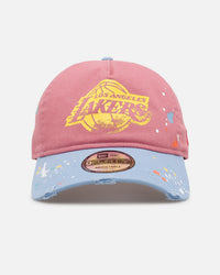 New Era Los Angeles Lakers 'Seasoned' 9FORTY A-Frame Strapback Pink/Blue
