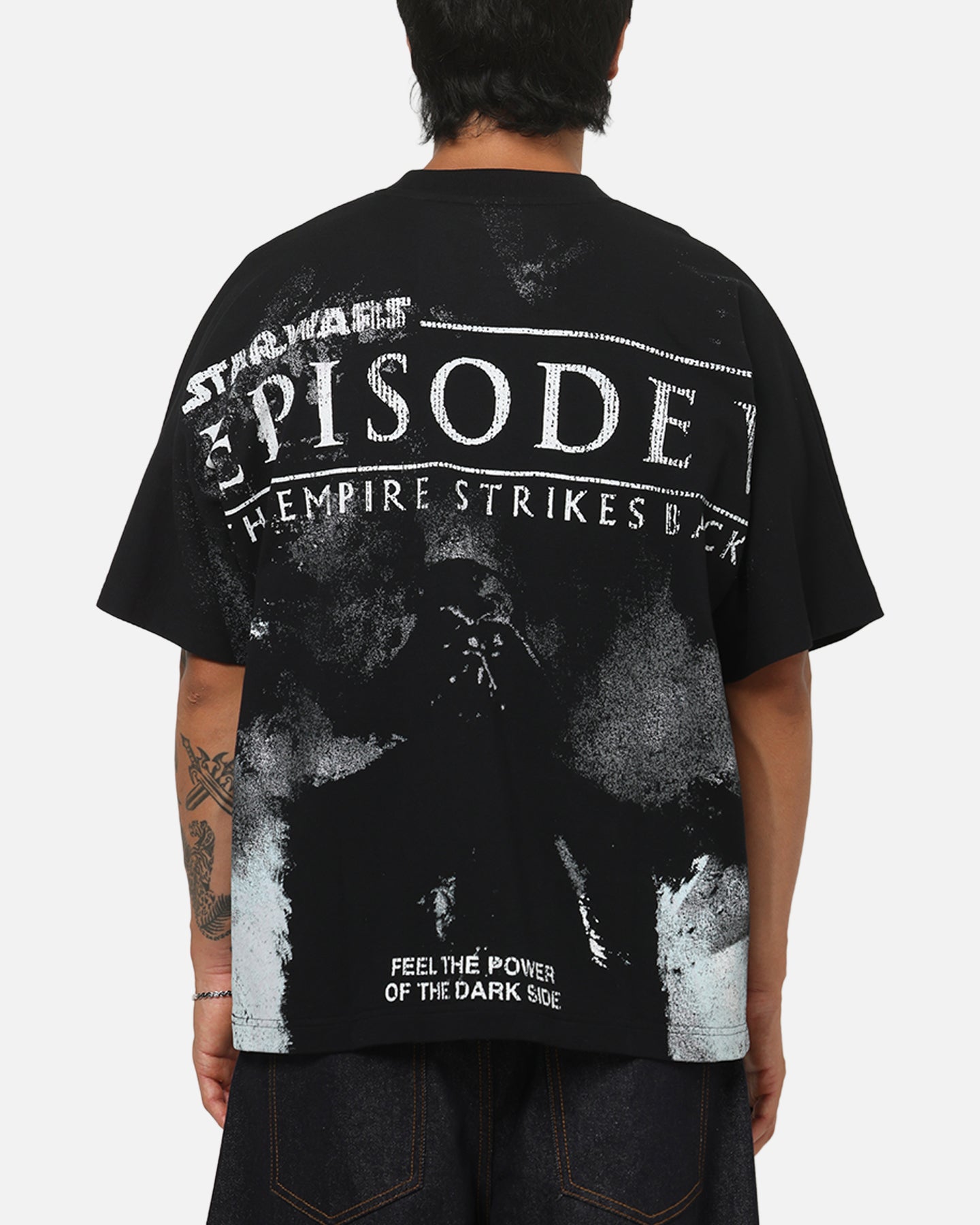 73Studio Star Wars '08 Empire Strikes Back All Print T-Shirt Black