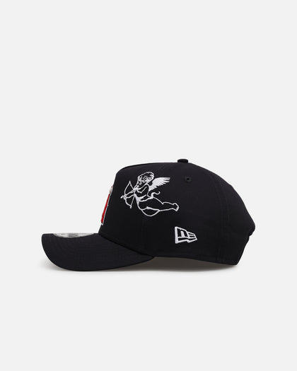 New Era Los Angeles Angels 'Cherub Official Team Color' 9FORTY A-Frame Snapback Navy