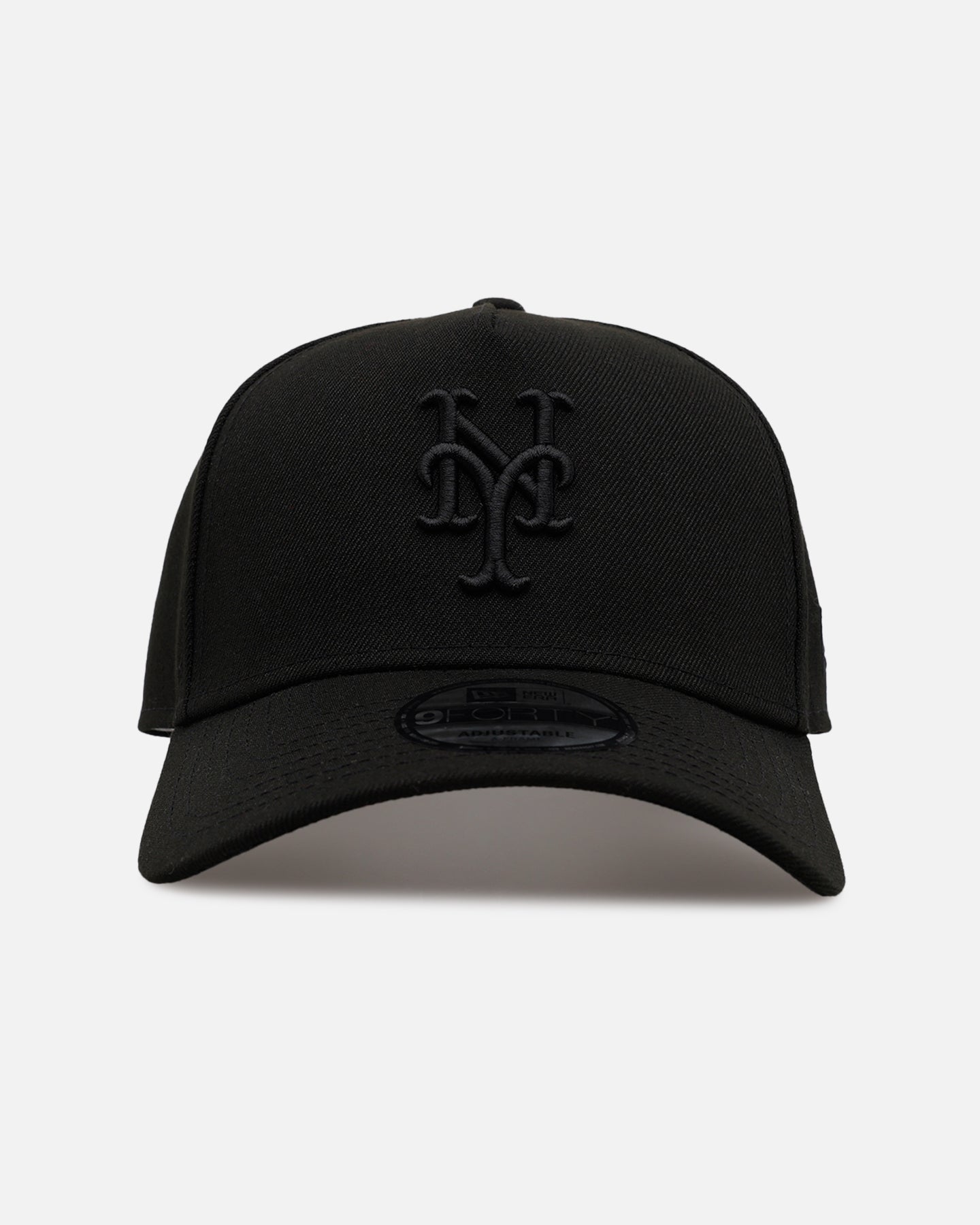New Era New York Mets 'Easy Black' 9FORTY A-Frame Snapback Black