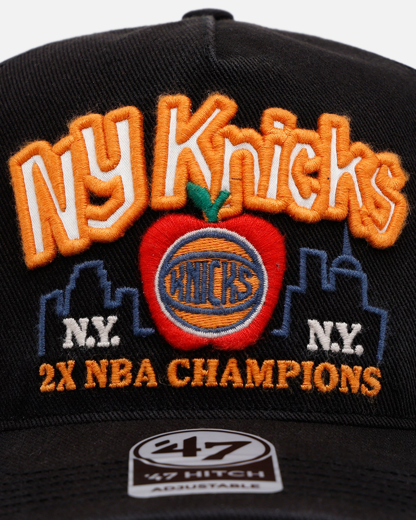 47 Brand New York Knicks 'NBA Trophy Case' Premium Hitch Snapback