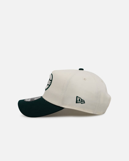 New Era Cincinnati Reds 'Evergreen 2.0' 9FORTY A-Frame Snapback Chrome/Dark Green
