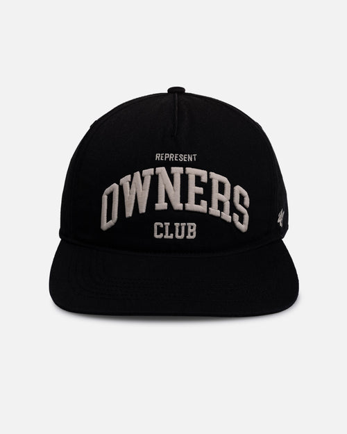 Represent Owners Snapback Cap Faded Black