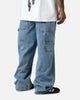 Carre Baggy Carpenter Jeans Mid Blue Wash