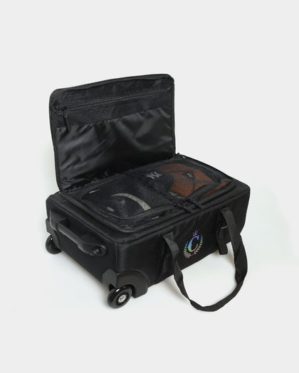 Culture Kings Essentials Suitcase Black/Multi-Coloured