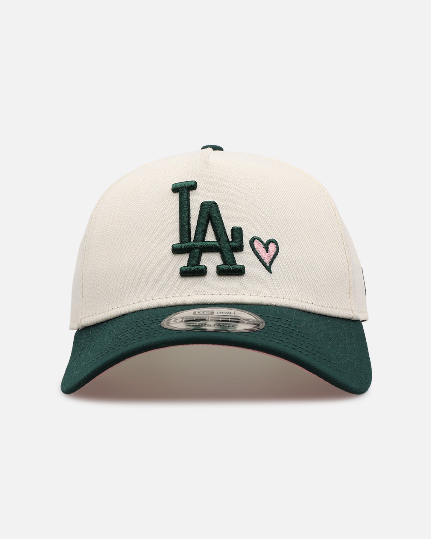 New Era Los Angeles Dodgers 'Pink Satin Hearts Green' 9FORTY A