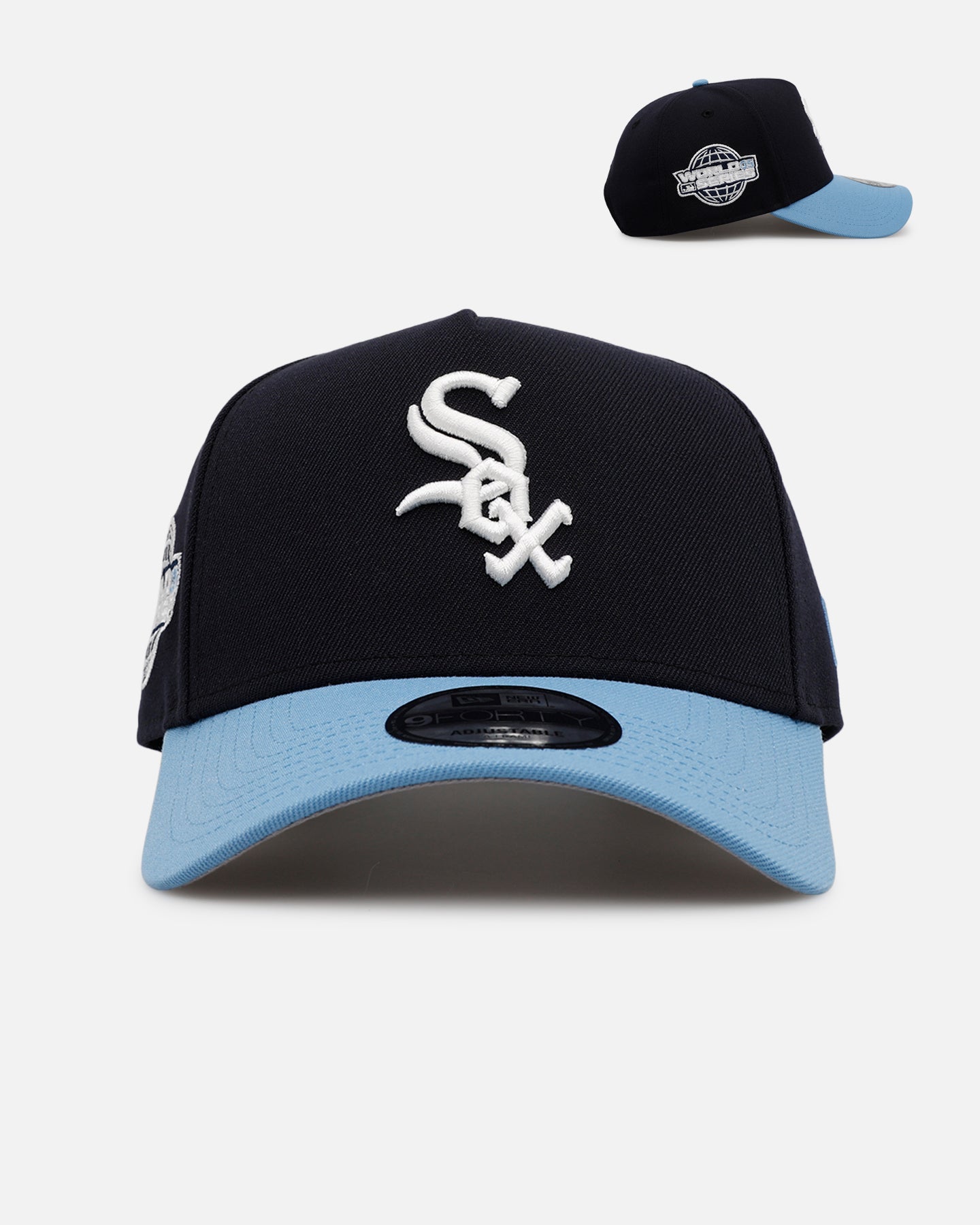 New Era Chicago White Sox 'Ocean' 9FORTY A-Frame Snapback Navy/Sky