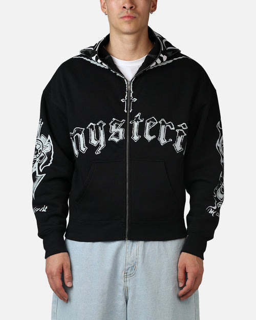 73Studio Rey Mysterio Masked Hoodie Black