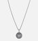 NXS Burning Heart Necklace White Gold