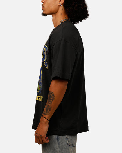 47 Brand Michigan Wolverines 'NCAA Trophy Case' Premium T-Shirt Black