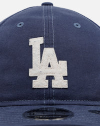 New Era Los Angeles Dodgers 'Felt Logo' 9FIFTY Retro Crown Strapback Blue