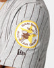 New Era San Diego Padres Pinstripe T-Shirt Grey