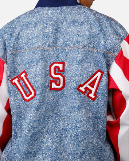 Adidas USA Retro Denim Jacket Denim