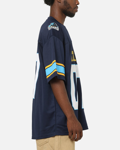 Bleacher Athletic Gold Coast Titans NRL Gridiron Mesh Jersey Official Team Color