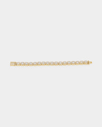 NXS Clustered Tennis Bracelet Iced Gold