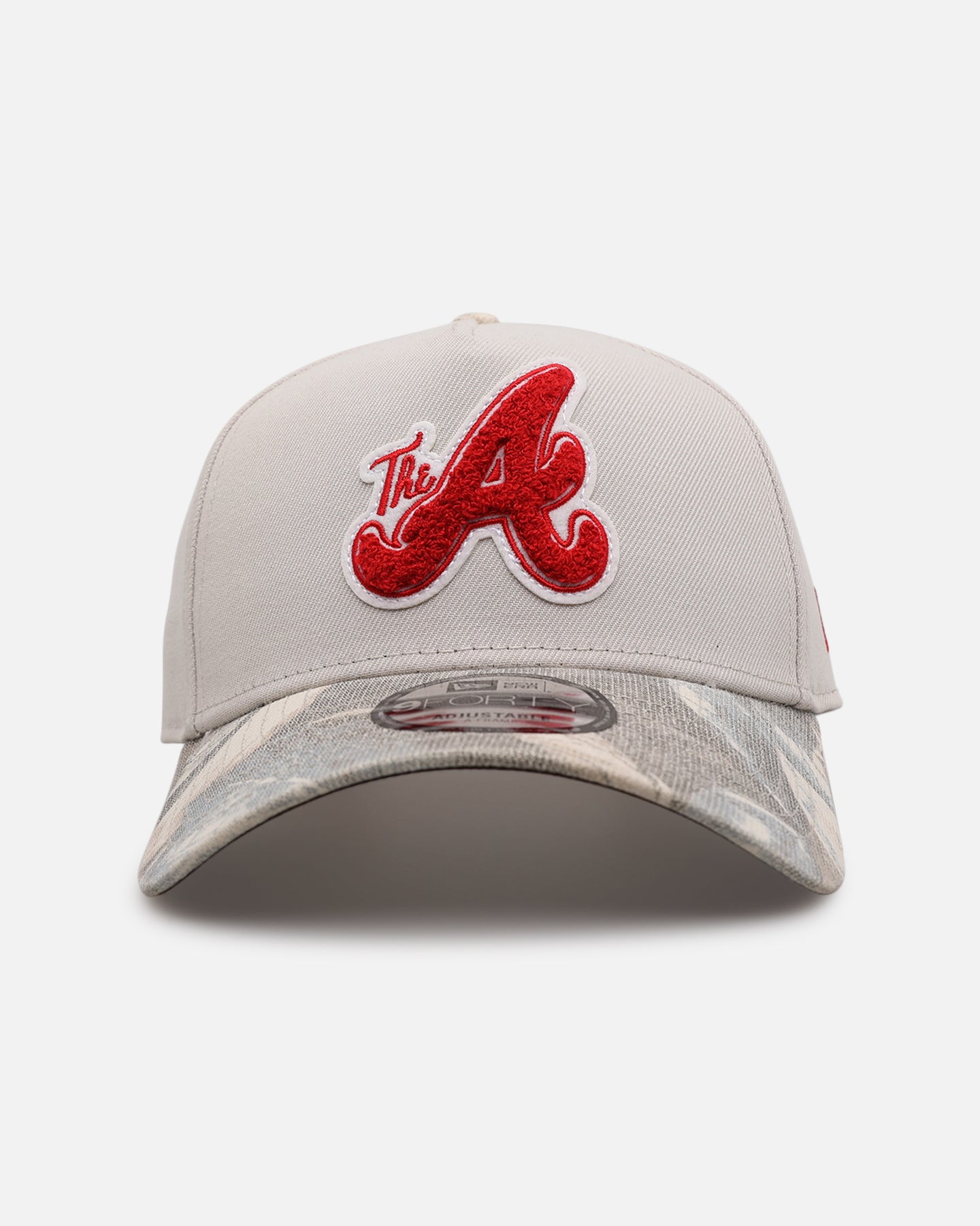 New Era Atlanta Braves 'Chenille Camo' 9FORTY A-Frame Snapback