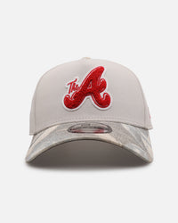 New Era Atlanta Braves 'Chenille Camo' 9FORTY A-Frame Snapback Camo