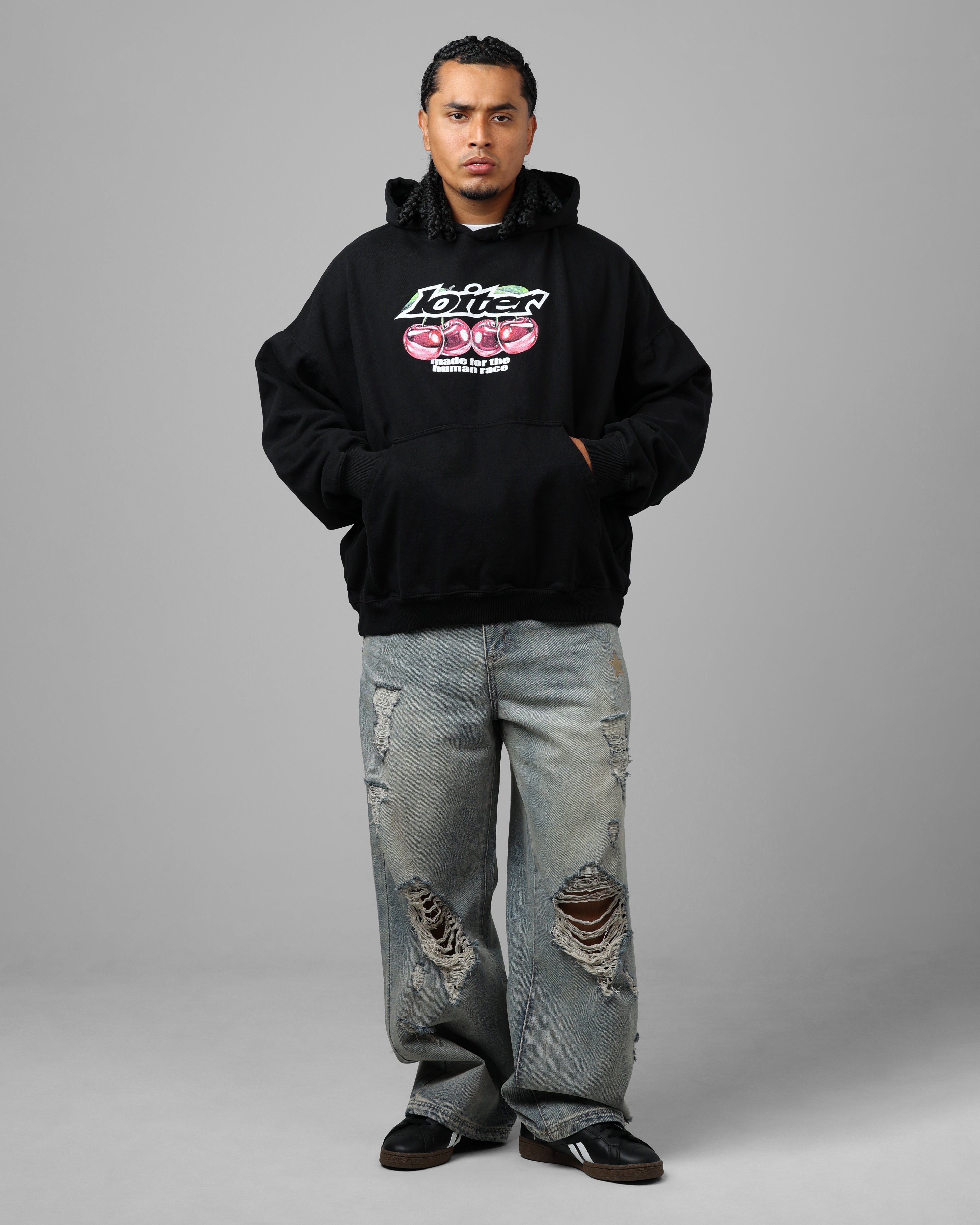 Loiter Cherry Pick Hoodie Black | Culture Kings US