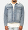 Saint Morta Sherpa Boxy Denim Jacket Dirty Denim