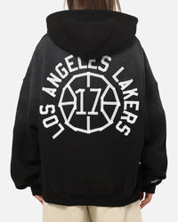 Mitchell & Ness Los Angeles Lakers Tape Hoodie Black