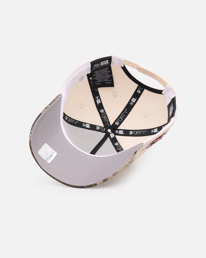 New Era Atlanta Falcons  'Realtree Visor' 9FORTY A-Frame Snapback Cream/Camo
