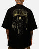 Saint Morta Baptista Mock Neck T-Shirt Black