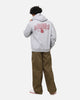 Majestic Athletic Los Angeles Dodgers Arch Mercer Hoodie Grey Marle
