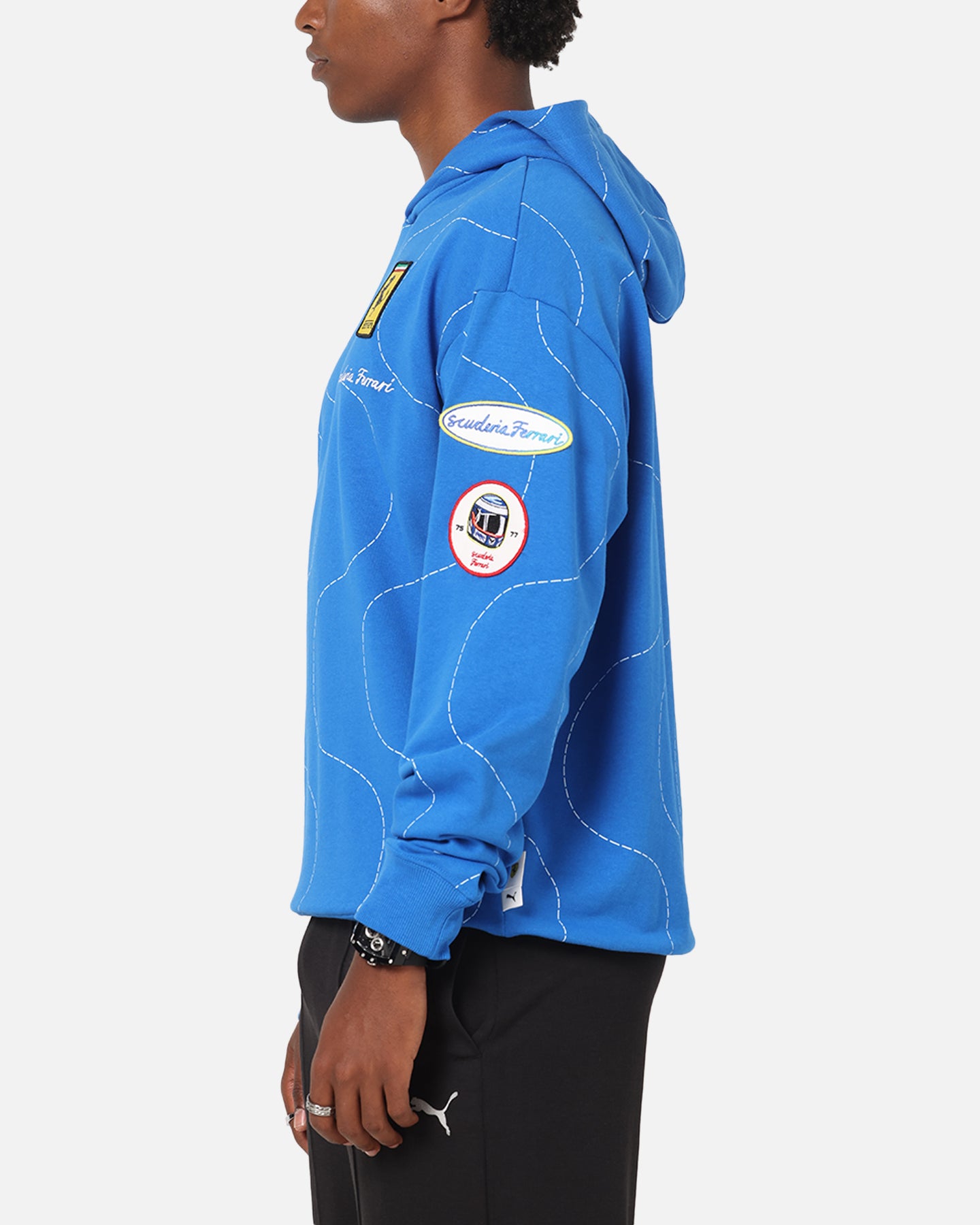 Puma X Scuderia Ferrari Monza Hoodie Steer Blue | Culture Kings US