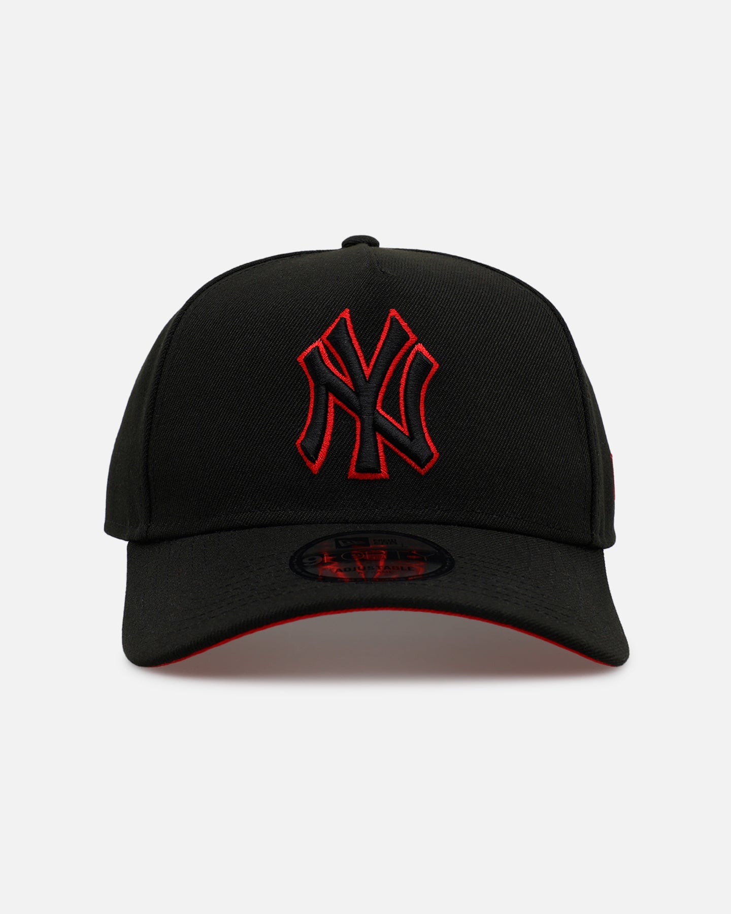 New Era New York Yankees 'Easy Black And Scarlet' 9FORTY A-Frame