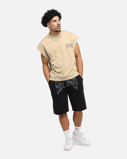 Saint Morta Vill Park Cut Off Sweater Pigment Stone